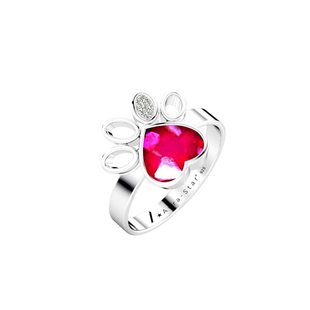 Ashes Infused JewelleryAura-Star Ring True