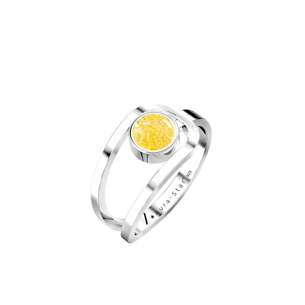 Ashes Infused JewelleryAura-Star Ring Virtue