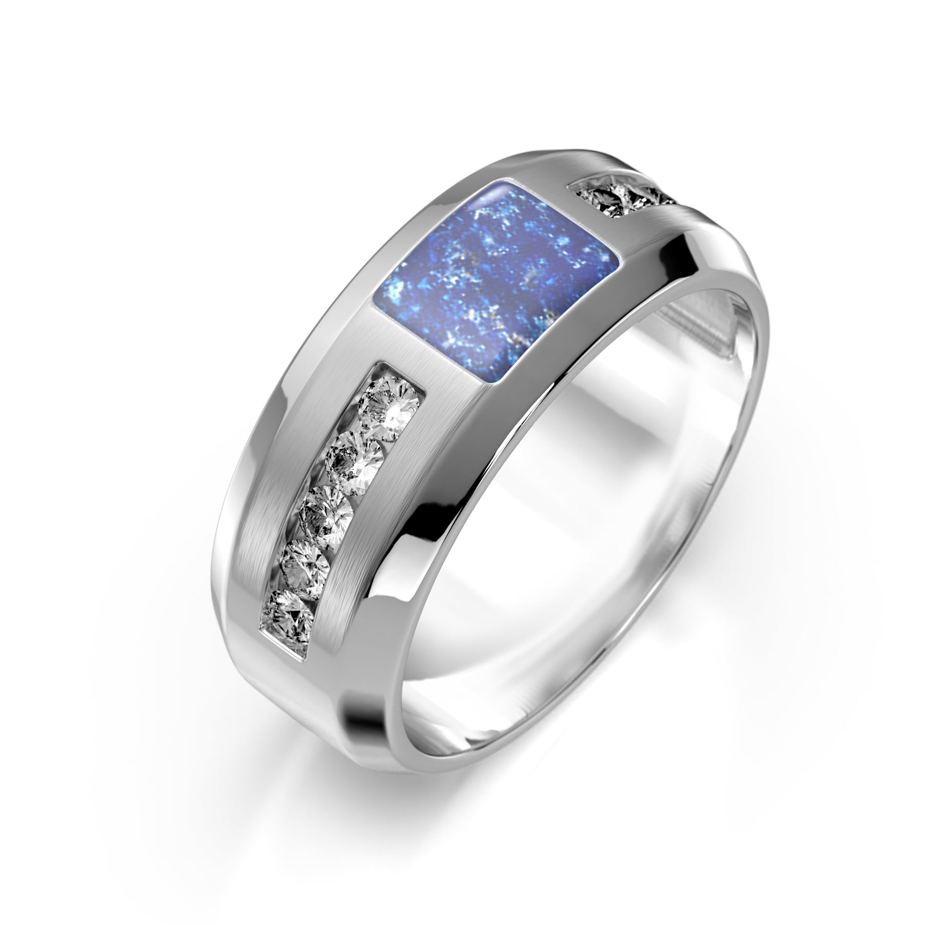 Ashes Infused JewelleryAura-Star Unisex Ring Great