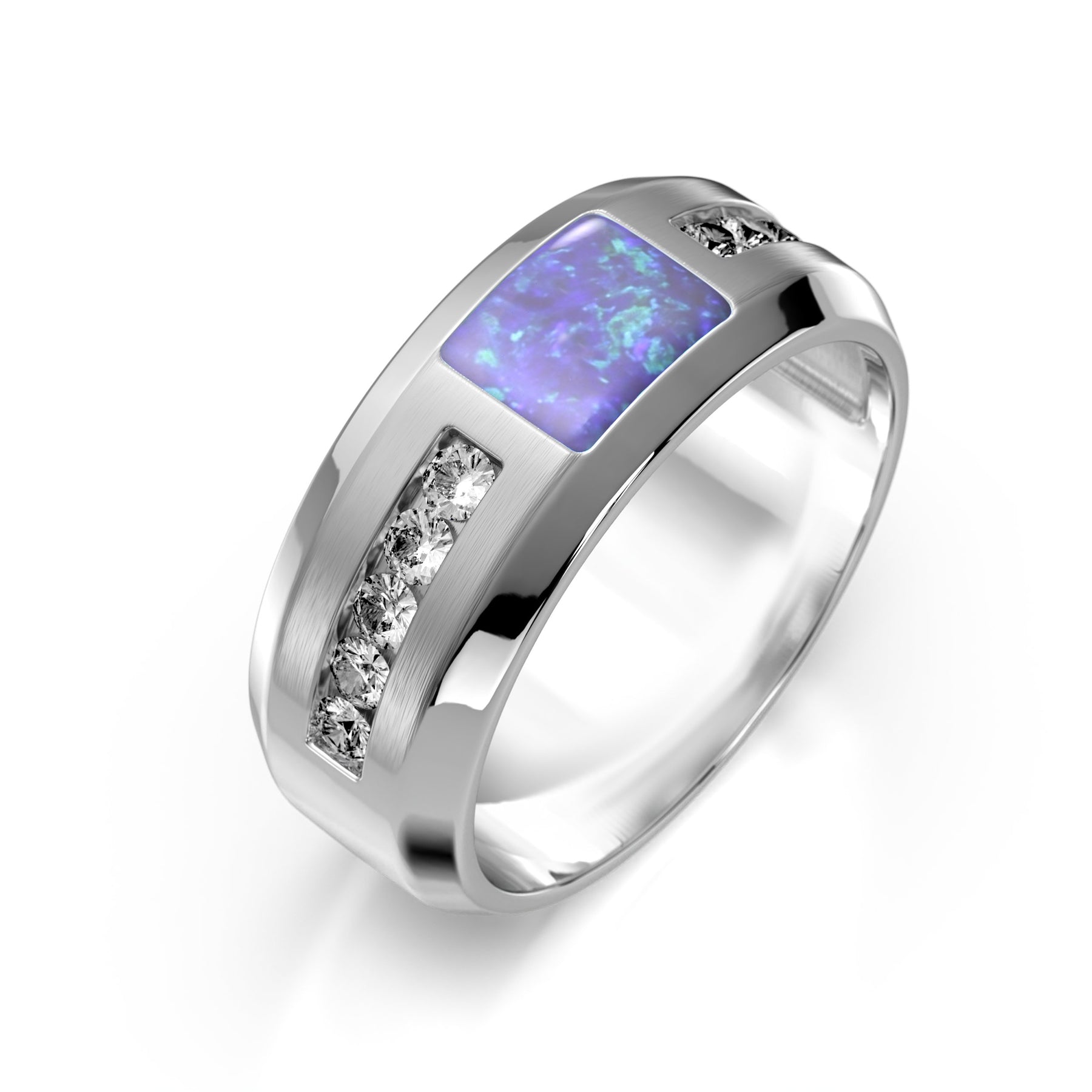 Ashes Infused JewelleryAura-Star Unisex Ring Great