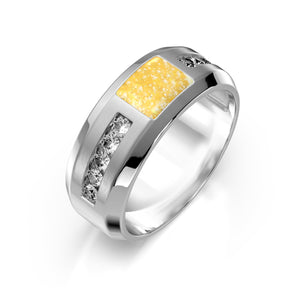 Ashes Infused JewelleryAura-Star Unisex Ring Great