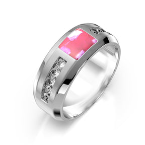 Ashes Infused JewelleryAura-Star Unisex Ring Great