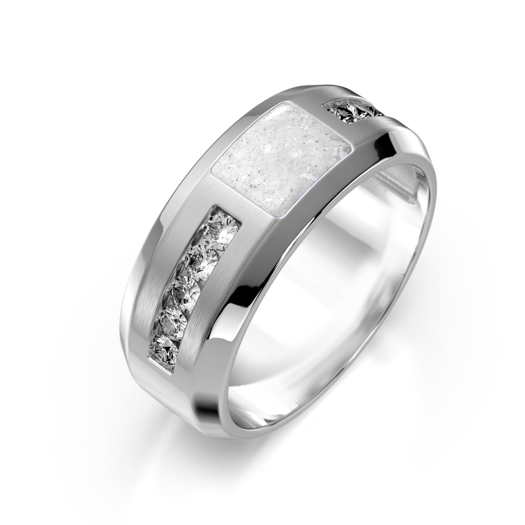 Ashes Infused JewelleryAura-Star Unisex Ring Great