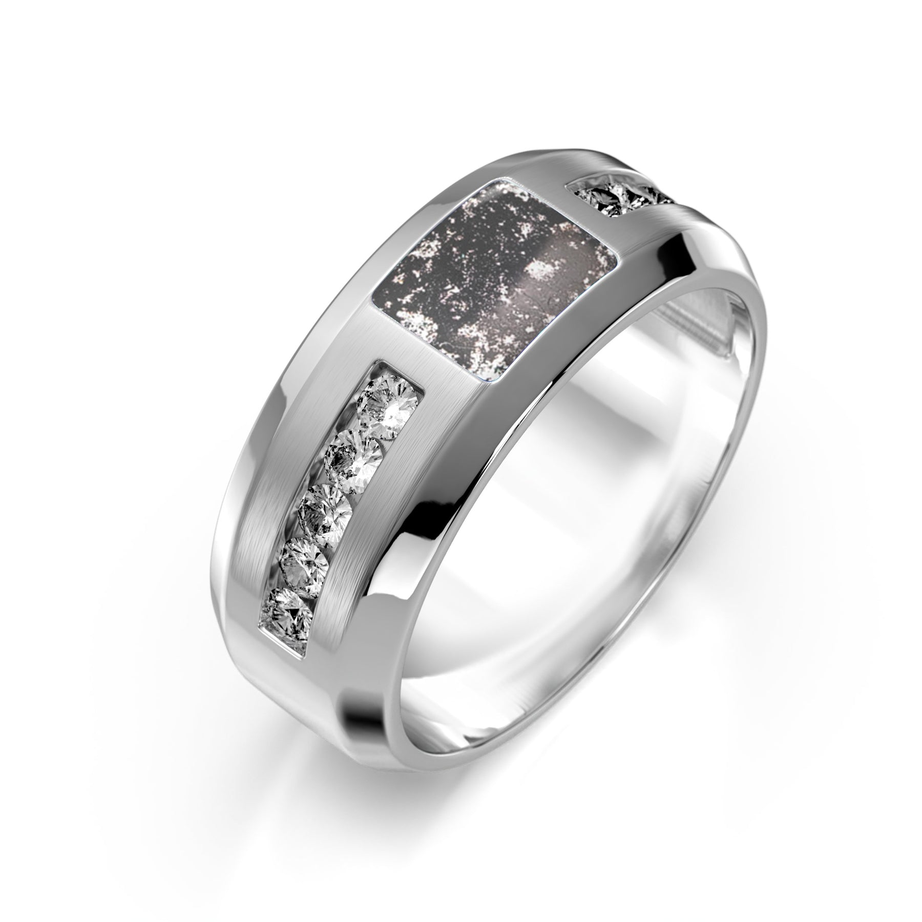 Ashes Infused JewelleryAura-Star Unisex Ring Great