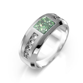 Ashes Infused JewelleryAura-Star Unisex Ring Great