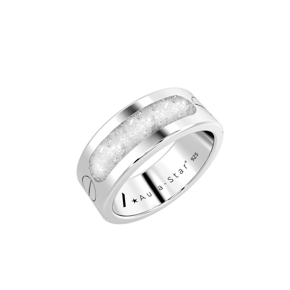 Ashes Infused JewelleryAura-Star Unisex Ring Loyal
