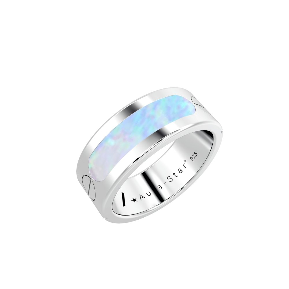Ashes Infused JewelleryAura-Star Unisex Ring Loyal